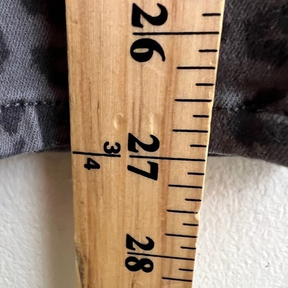 Good American Good Legs Gray Leopard Skinny Jeans Womens Size 29/8 High Waist 🌹 - Picture 4 of 13